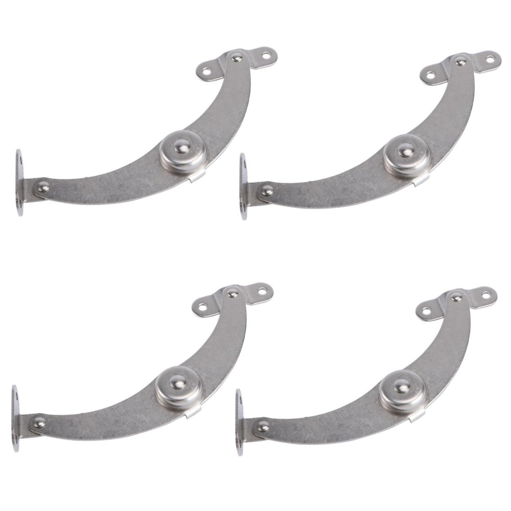 4 PCS Adjustable Stainless Steel Support Pull Rods Practical Support Hinges