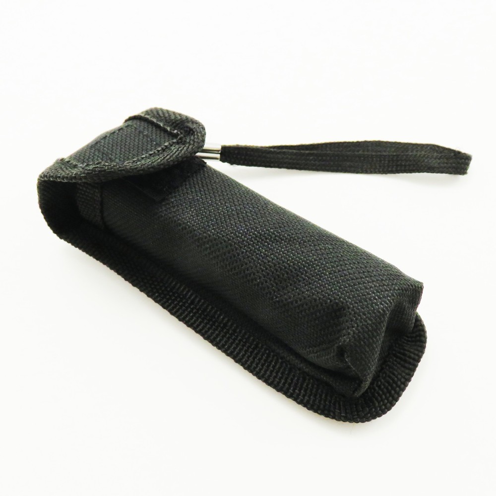 Nylon Flashlight Belt Carrying Case - SET of 10 - Loop Rounded Bottom