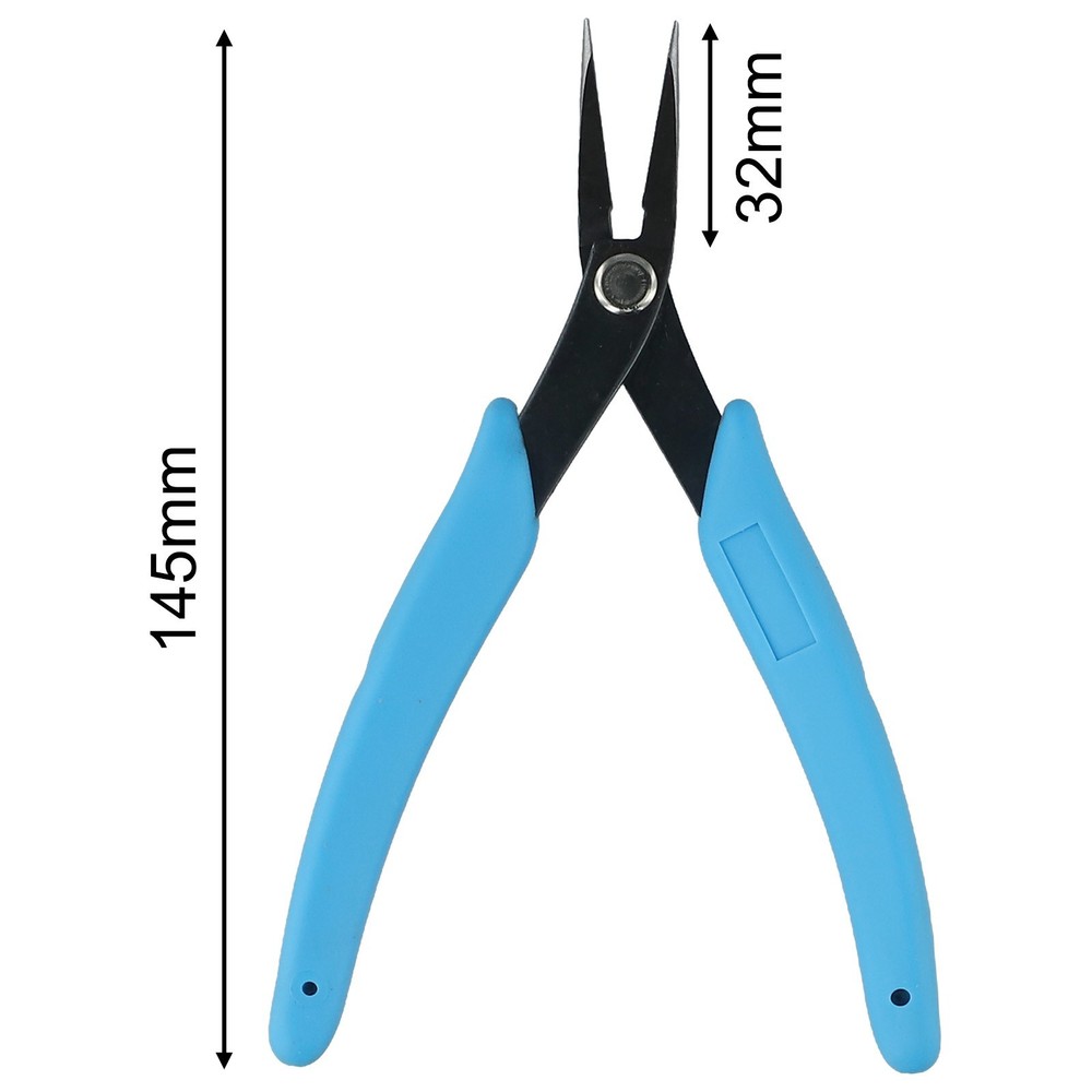 Compact Blue and Black Jewelry Making Plier Efficient and Rust Resistant
