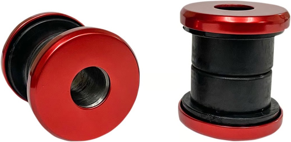 Pro-One Performance Handlebar Riser Damper Kit - Red Anodized Motorcycle 103070R
