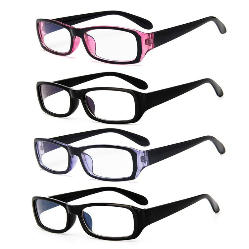 Blue Light Blocking Computer Goggles Students Classic Square Frame Glasses Anti-