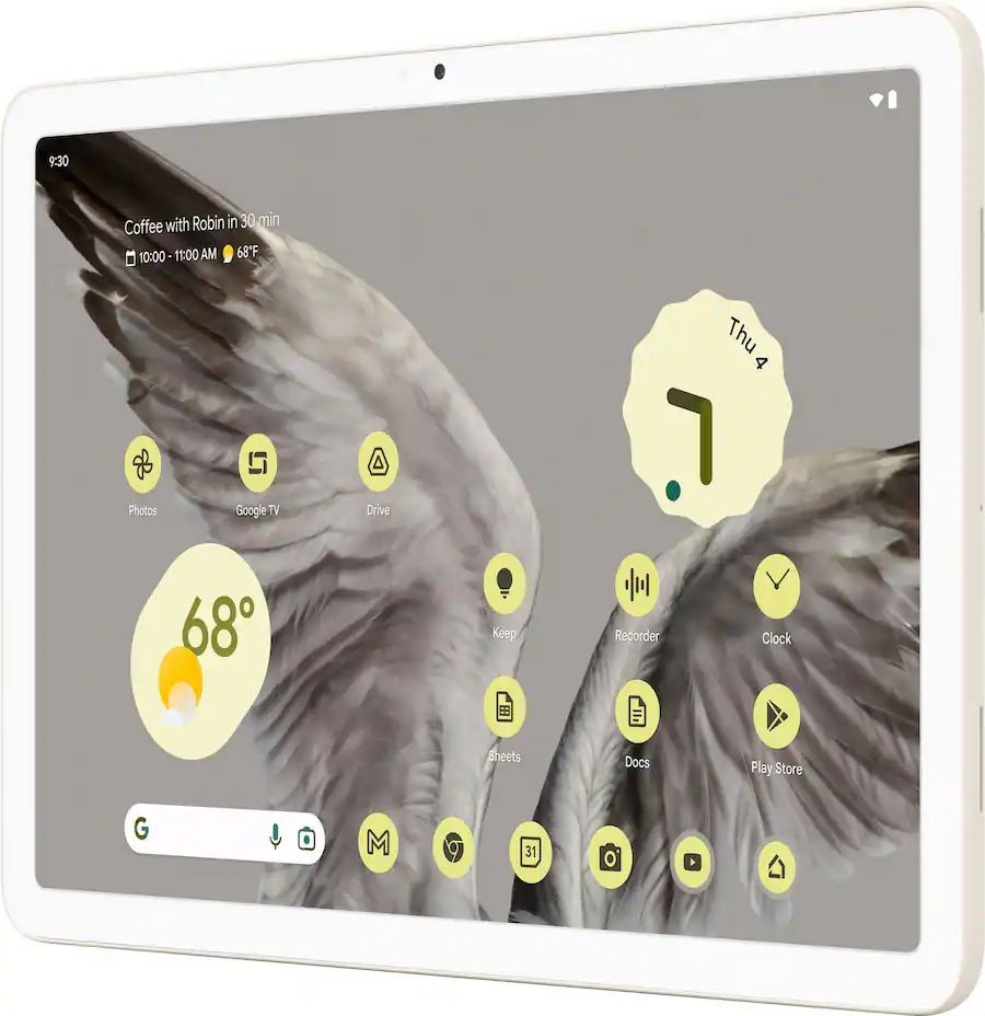 Google Pixel Tablet - Android Tablet 128GB, 11" White - Very Good Refurbished