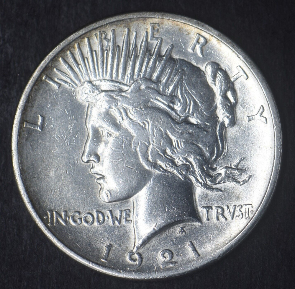 1921-P Peace Silver Dollar - High Relief - COINGIANTS -