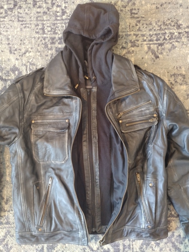 Motorcycle jacket - Custom Bilt Drago Jacket, Built In Padding