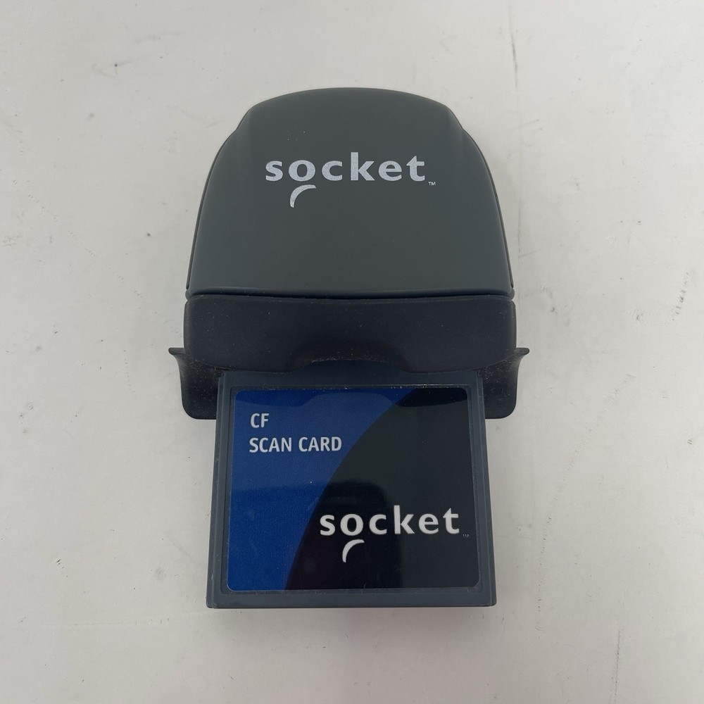 Socket Mobile CF Scan Card Laser Barcode Scanner Model CFSC-5M TESTED
