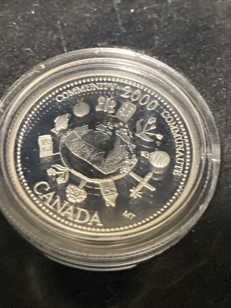 Canada 2000 Millennium Community silver Quartet