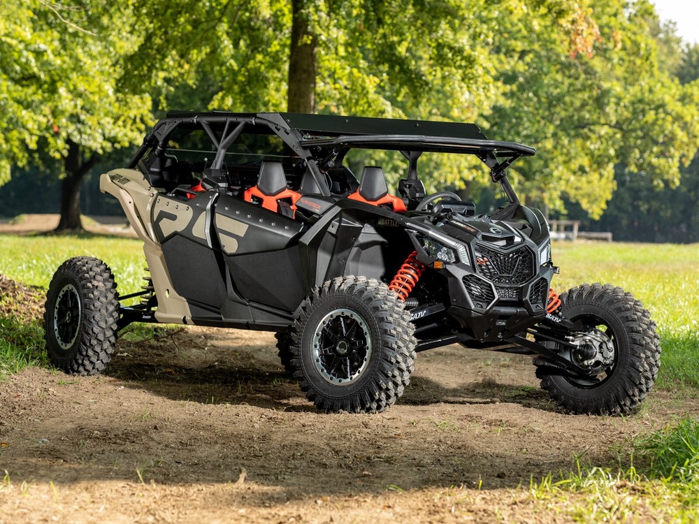 SuperATV Powered Flip Windshield for Can-Am Maverick X3 (2017+)