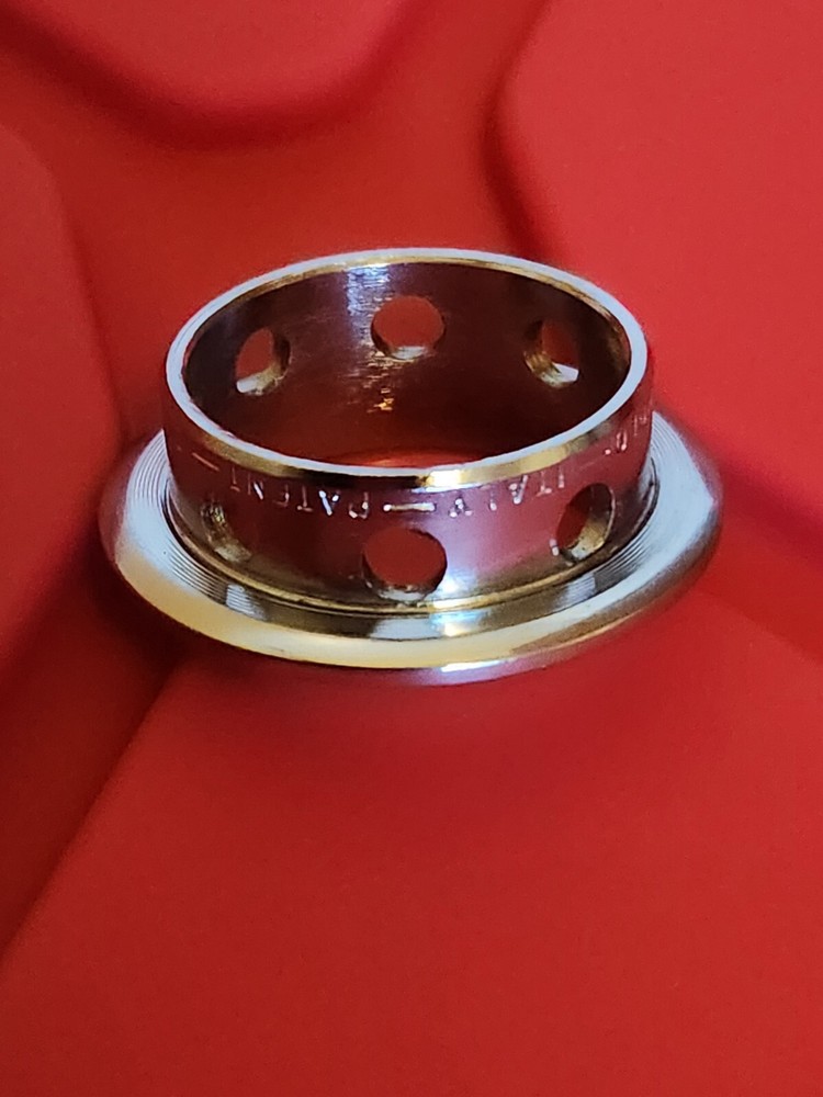 Campagnolo Super Record Headset Upper Race Drilled Threaded 1" Drillium Top Cup