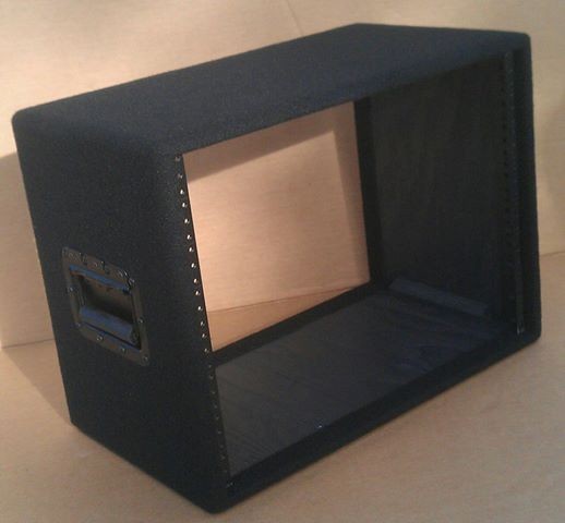 Custom Pearson 16 space simple rack Black