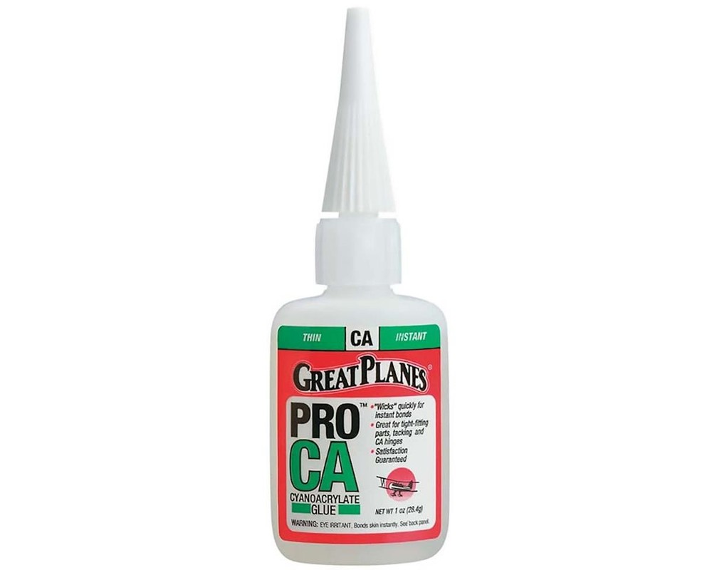 Great Planes Pro Instant CA Glue (Thin) (1oz) [GPMR6002]