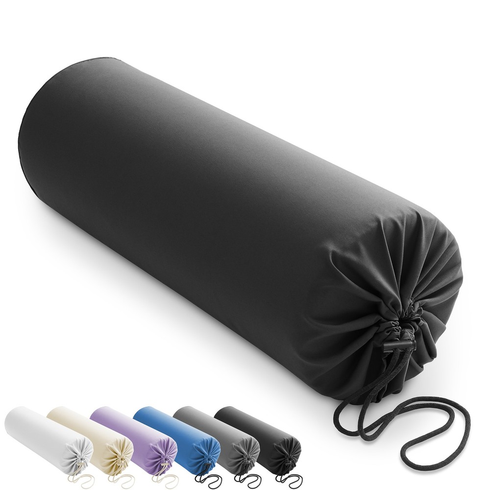 Microfiber 30" x 9" Pillow Case Cover for Massage Table Bolster