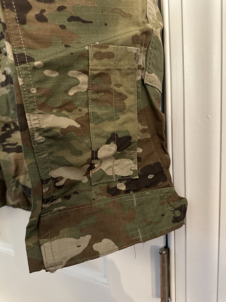US Army USGI OCP Camo Combat Coat, Unisex Medium Long
