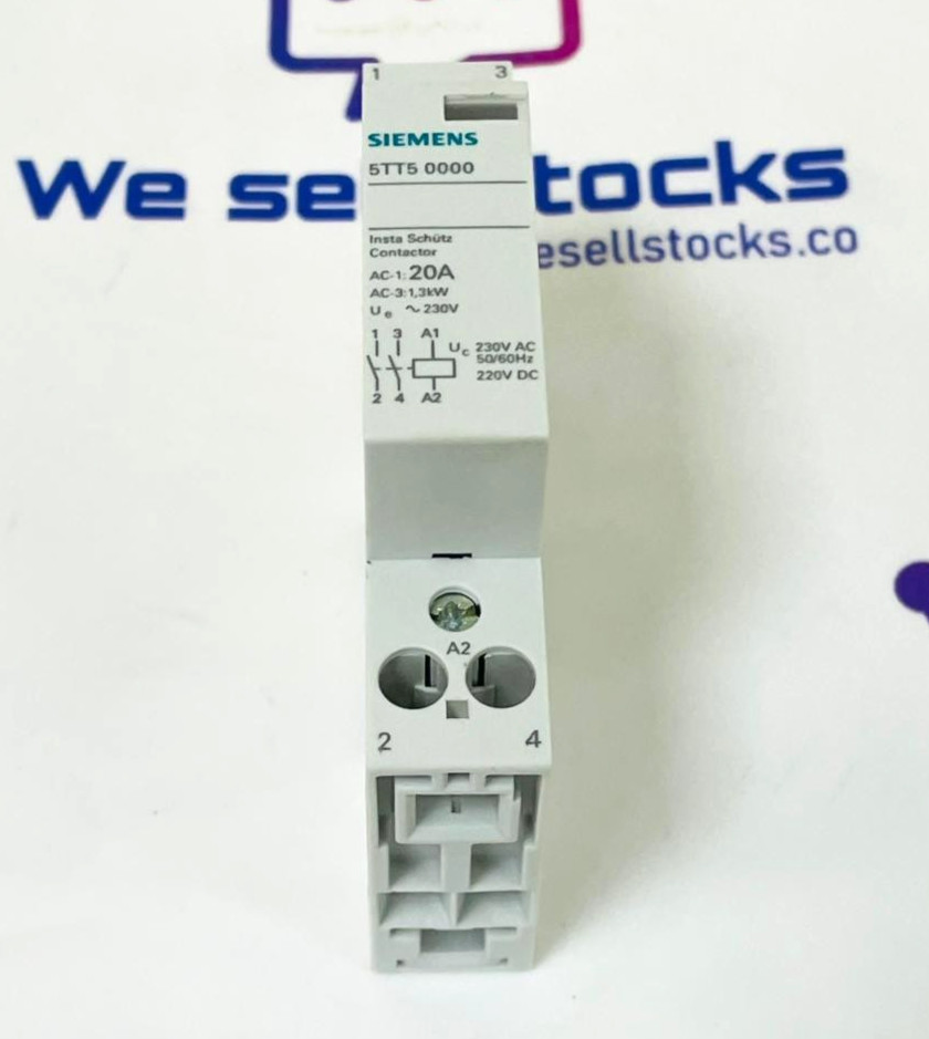 SIEMENS 5TT50000 Installation Contactor