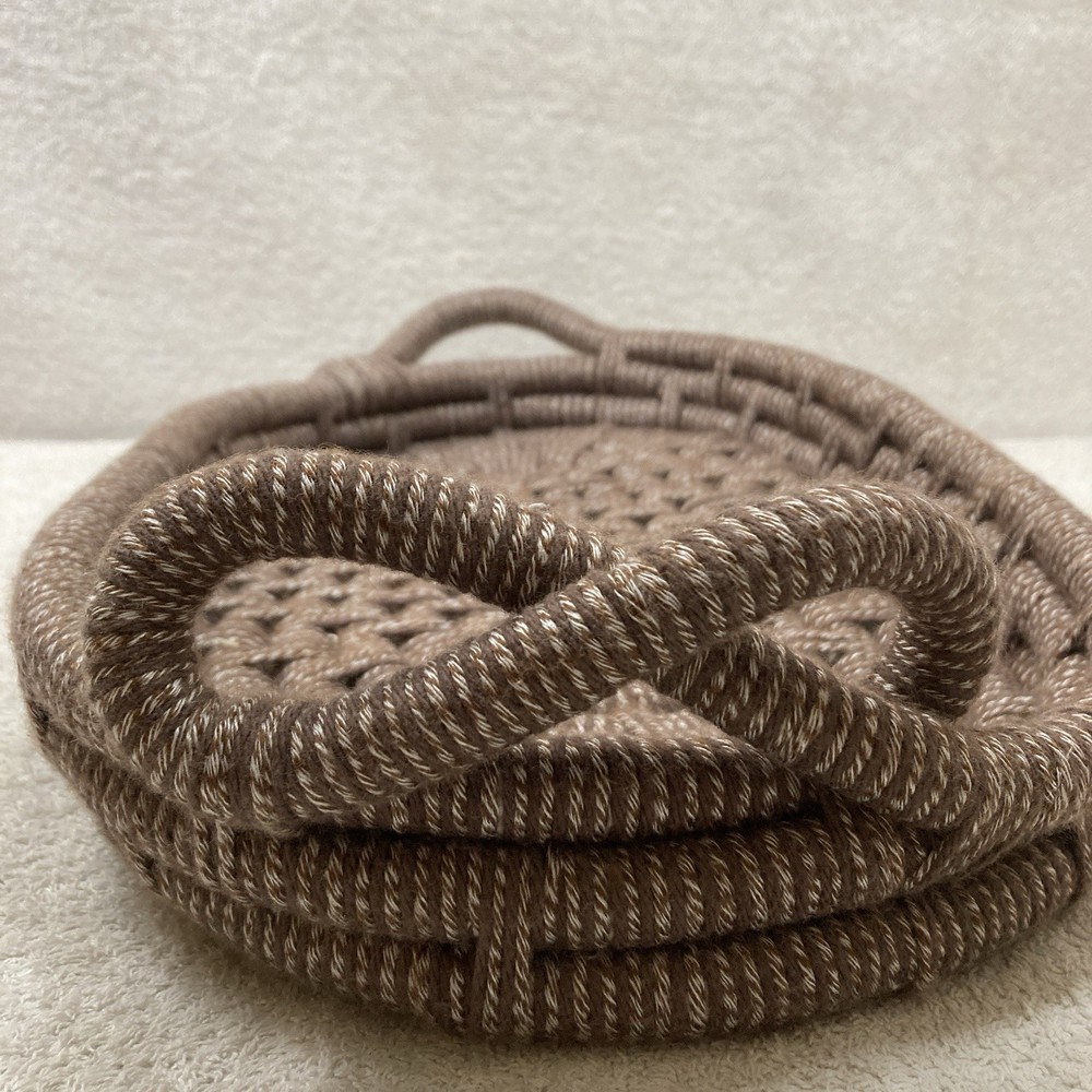Handmade Coiled Oval Tray
