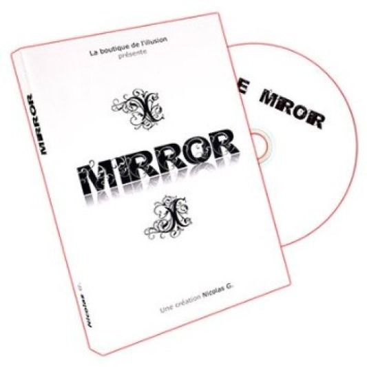 MIRROR DVD & GIMMICKS BY NICOLAS G MAGIC CARD TRICK