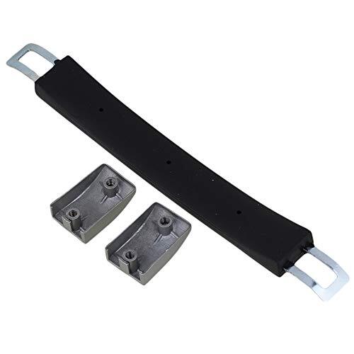 Black Flexible Spare Strap Handle Grip Replacement for Suitcase Luggage Case