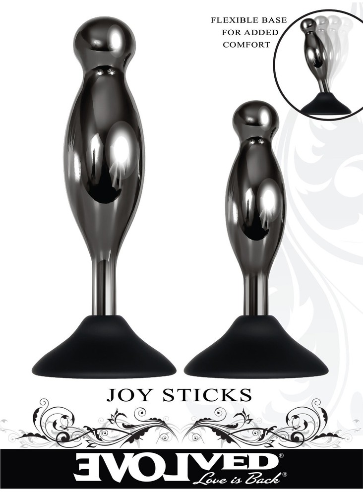 Evolved Joy Sticks Aluminum Alloy Butt Plug Probe Set