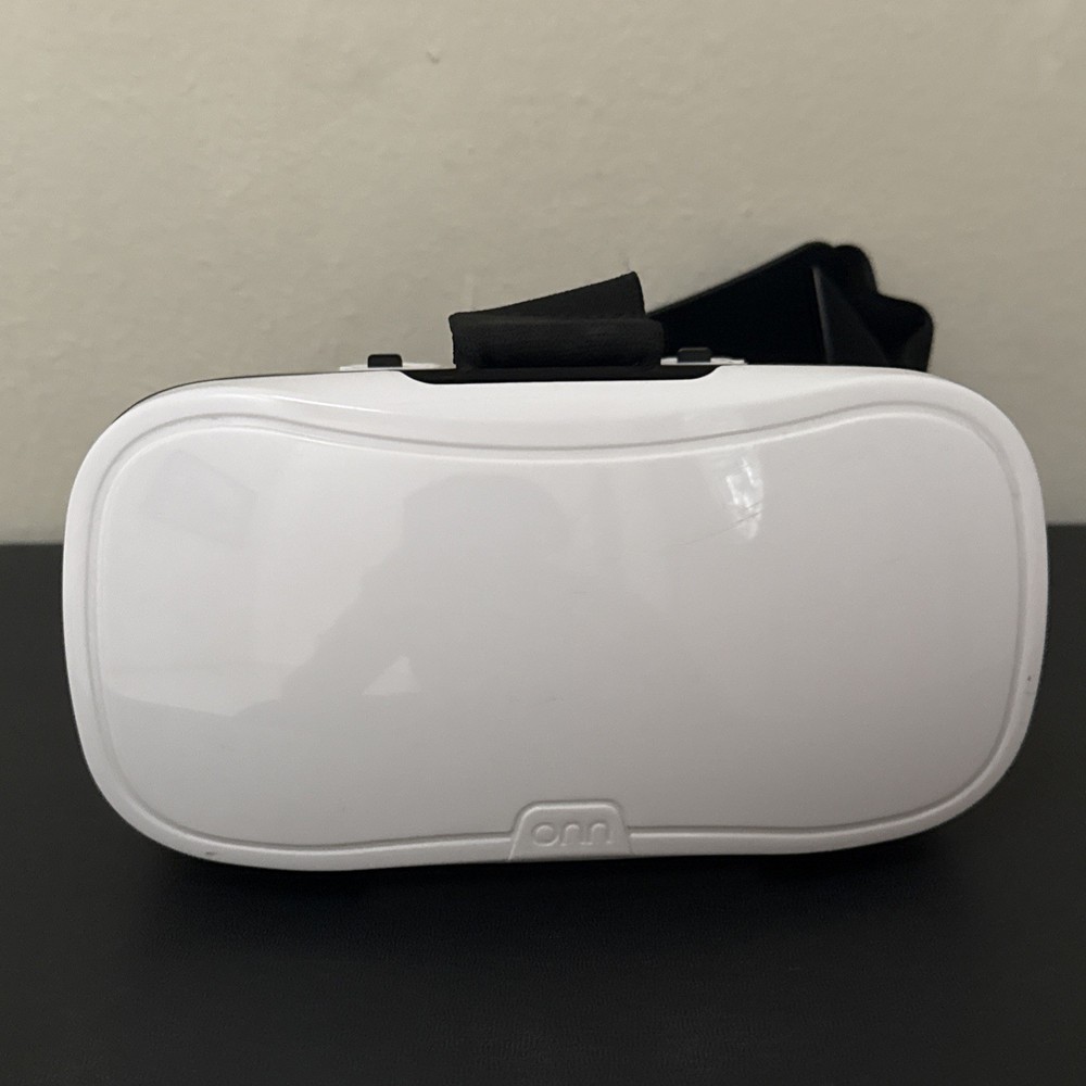 ONN Virtual Reality SmartPhone Headset - White