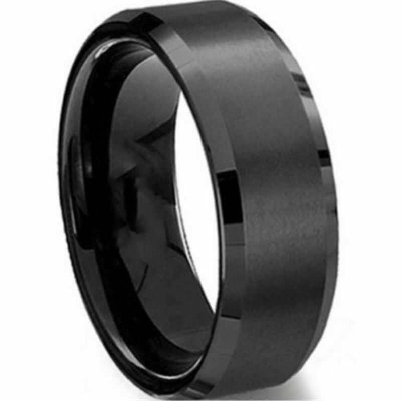 8MM Stainless Steel Rings