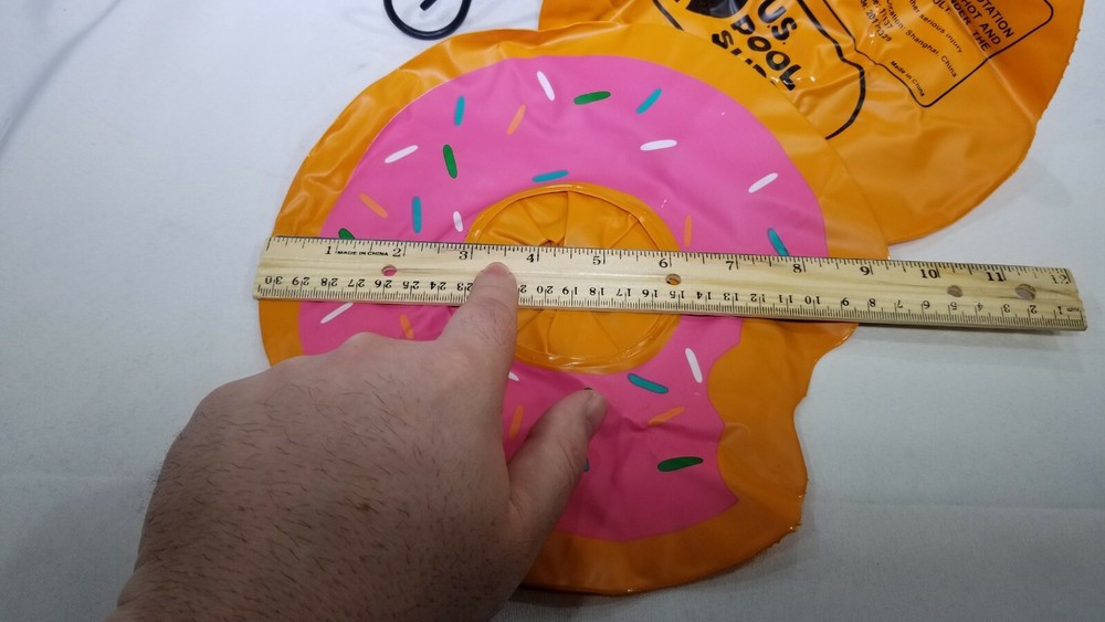 Inflatable Floating Donut Drink Holders (2 Pack) 9" TF