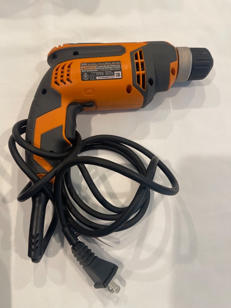 Ridgid Tools R7001 Corded Electric 3/8" Drill Driver Construction Tool