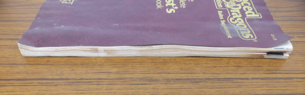 Advanced Dungeons & Dragons - The Complete Priest's Handbook Book **ACCEPTABLE