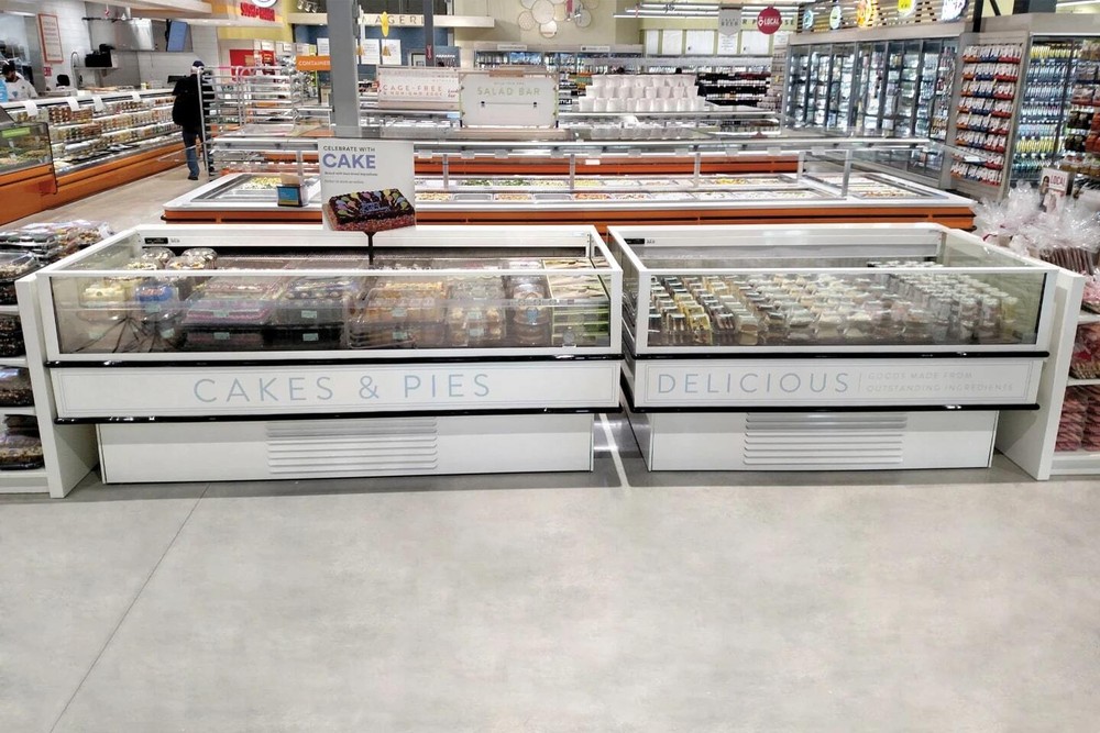 Structural Concepts MI46RF 75" Oasis® Refrigerated Self-Service Island, Mobile