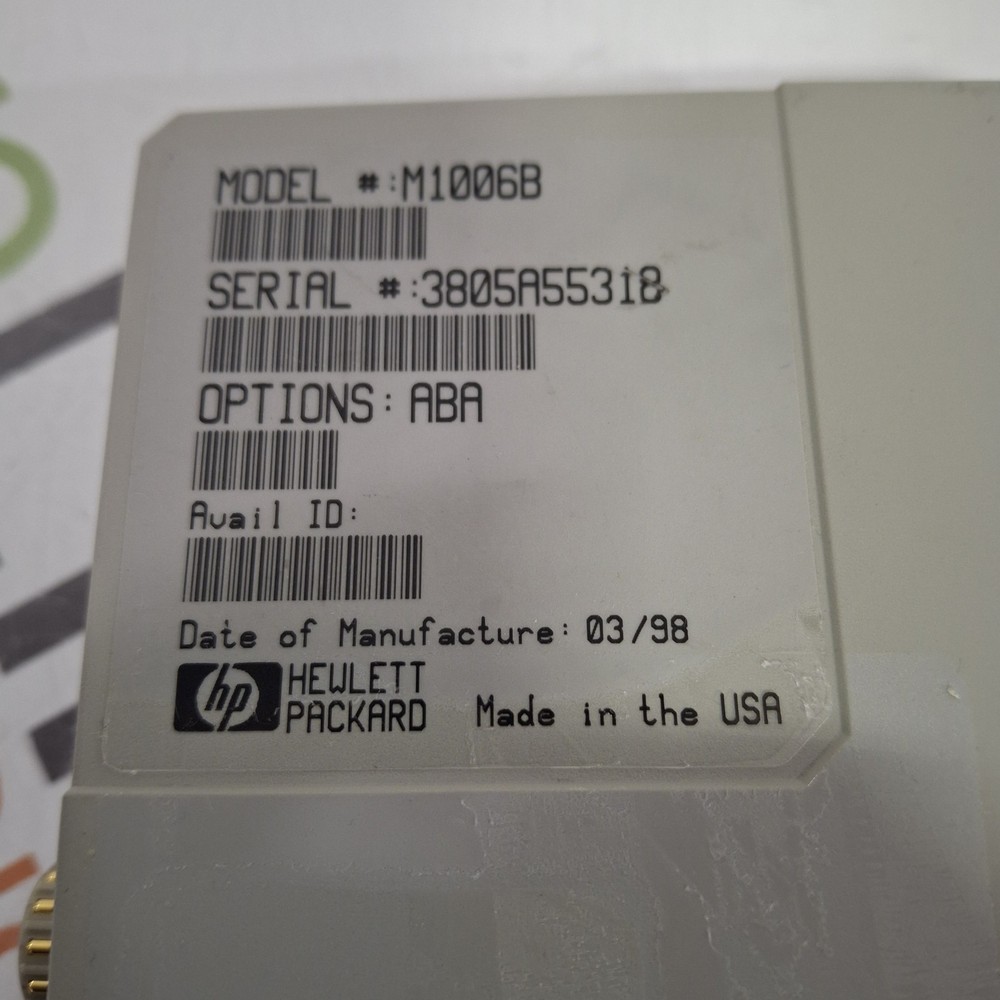 Philips M1006B Single Parameter IBP Module