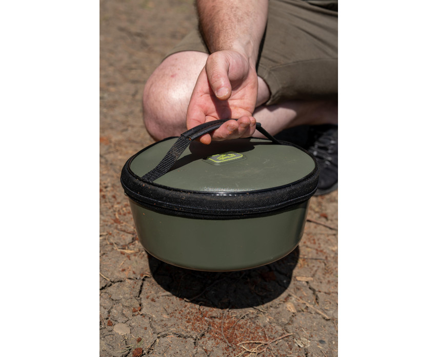 Korum EVA Solid Groundbait Bowl & Riddle / Coarse Fishing Tackle