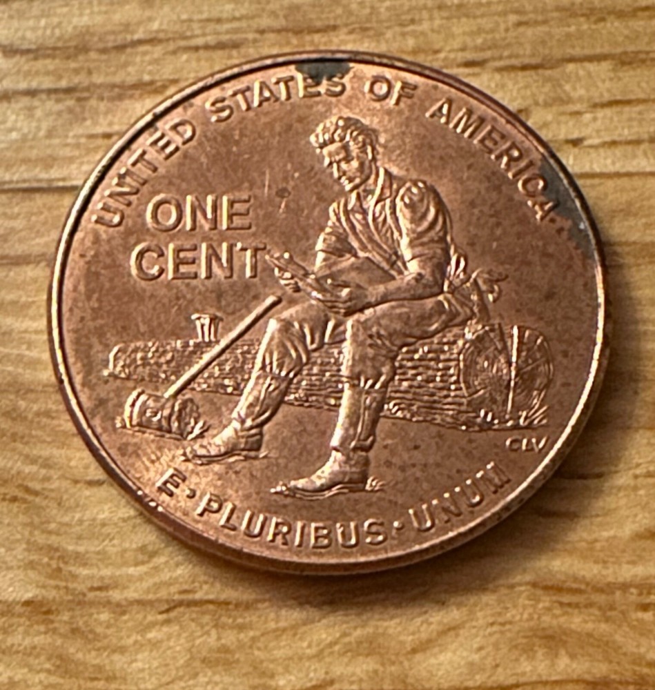 2009 Bicentennial Penny MINT MARK ERROR Sitting Abe