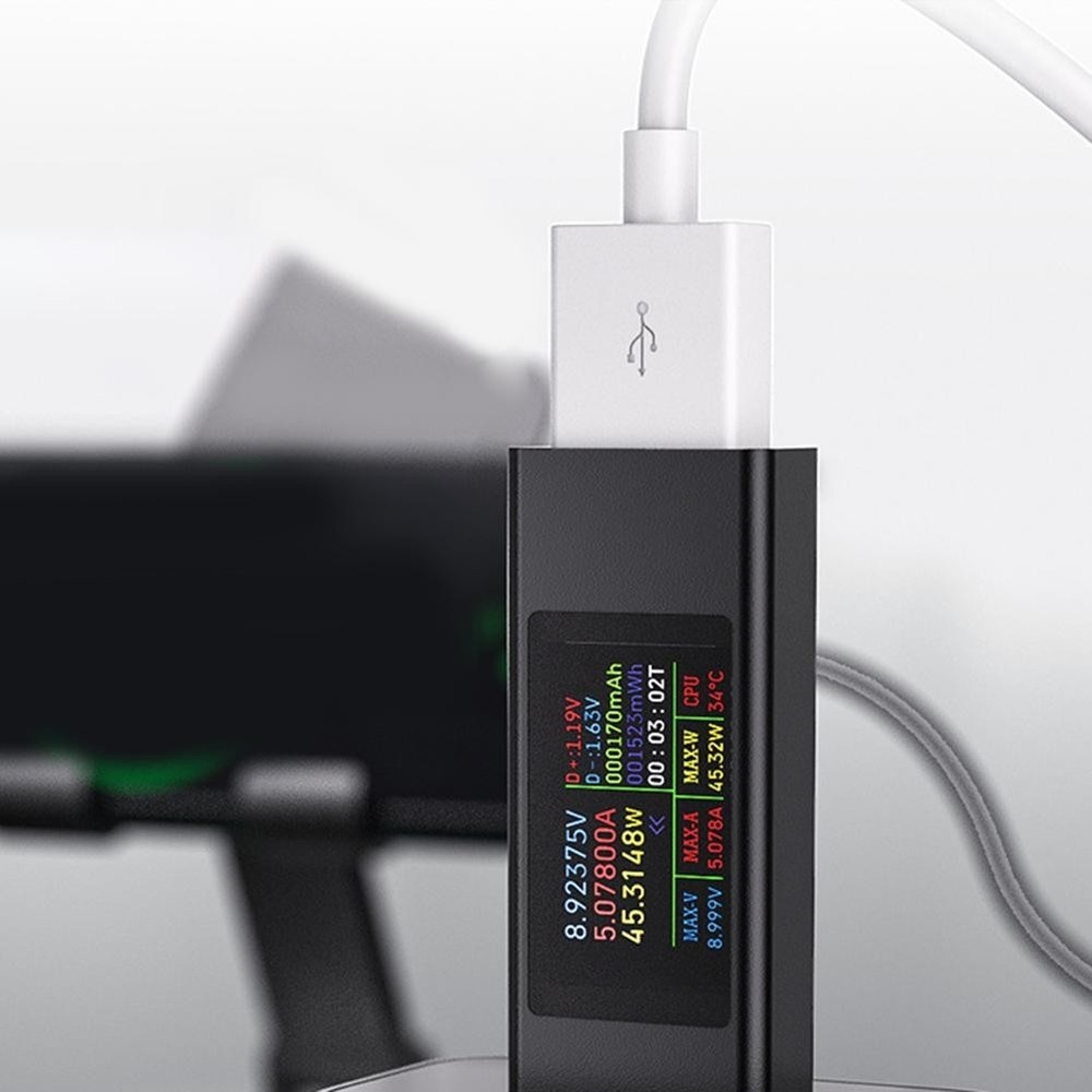 KWSMX23 USB Tester for Fast Charging Protocol and Performance Analysis