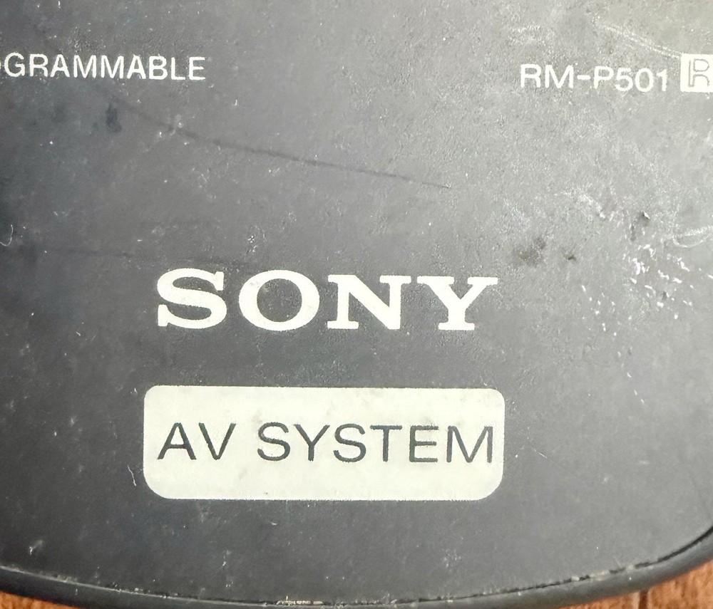 Original Sony RM-P501 AV Stereo Receiver Remote Control