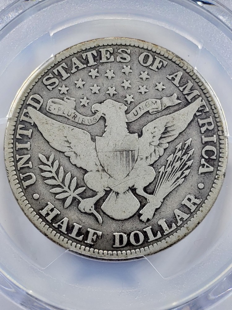 1915 Barber Half Dollar 50c PCGS VG08