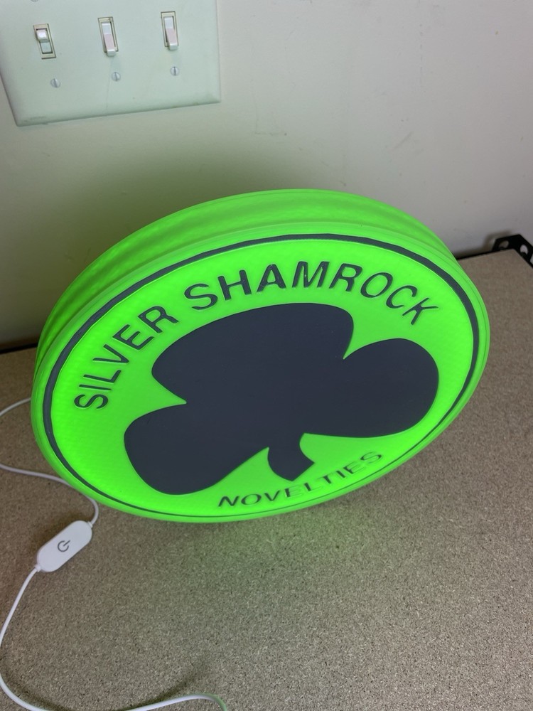 halloween light box sign