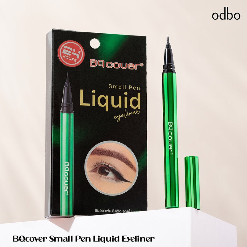 ODBO Liquid Eyeliner - Dark Black, Waterproof Formula