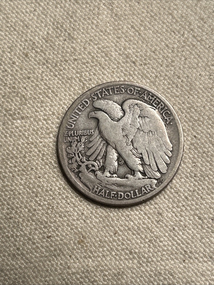 1919 S Walking Liberty Half Dollar MM
