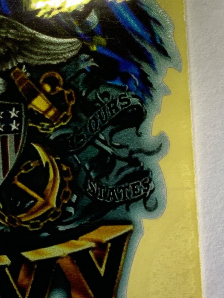 US Navy Transparent Sticker
