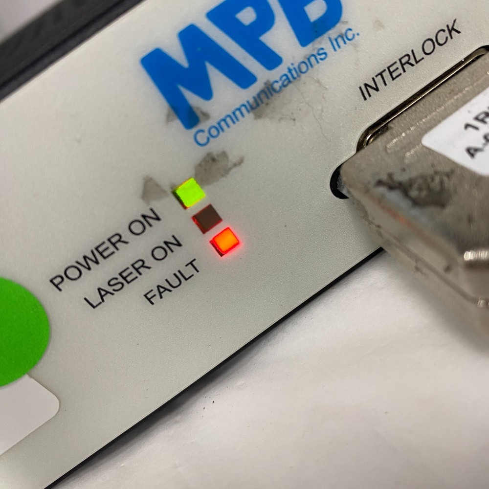 MPB COMMUNICATIONS 1RU-EBS-4010-AC-CA Erbium Broadband Source (EBS) C-band ASE