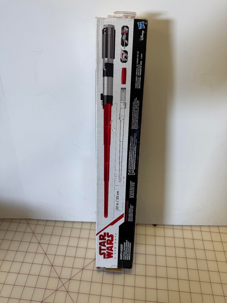 Star Wars Bladebuilders Darth Vader Electronic Lightsaber New DMG PKG #3