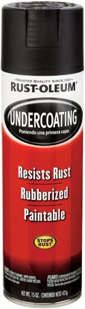 Truck Rubberized Undercoating Spray, 15 oz, Black