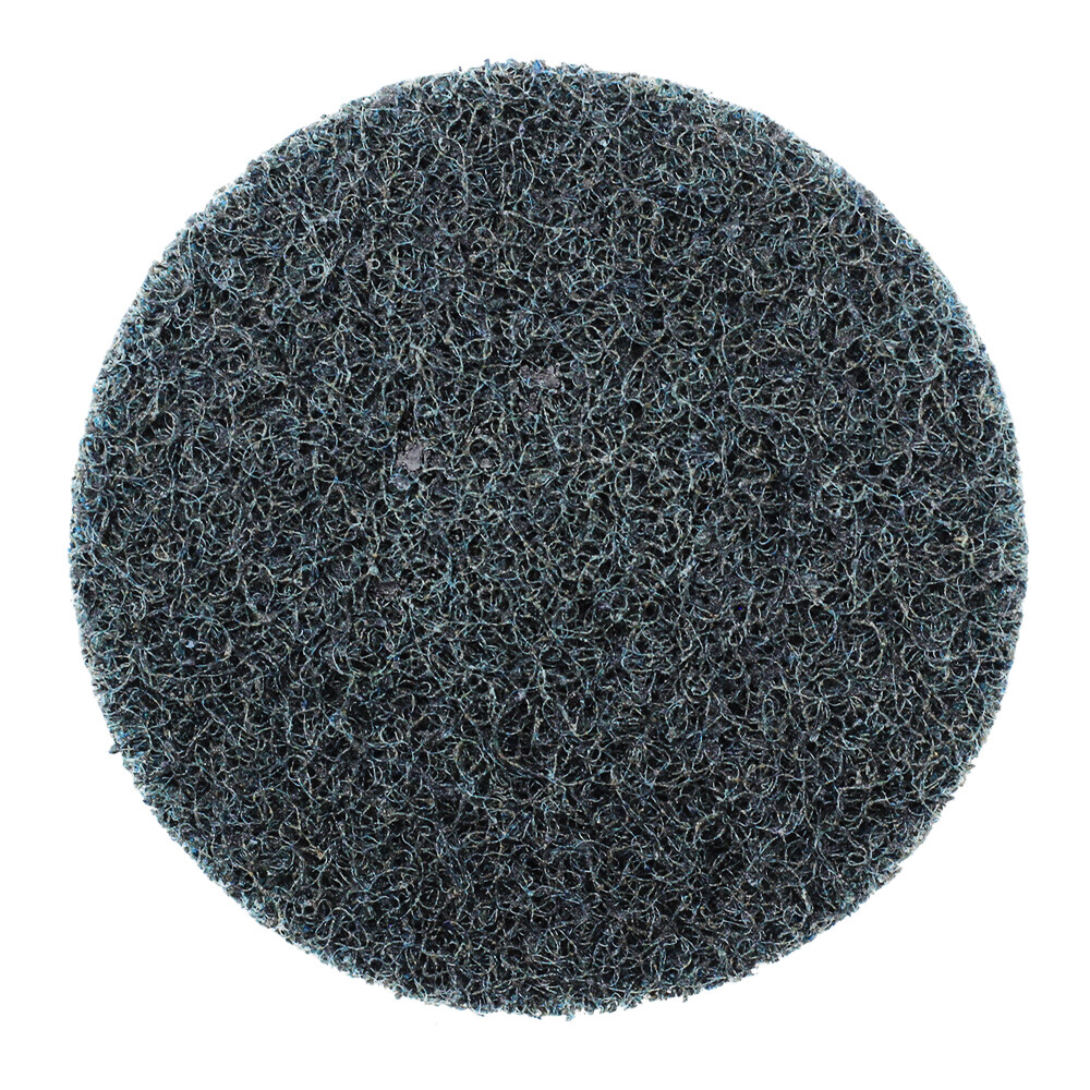 50 Pack - 3" Roloc Surface Conditioning Discs Fine - Blue Quick Change Prep Pads