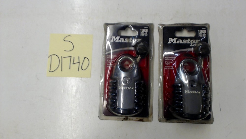 Master Lock 1940 Pad Lock LOT OF 2