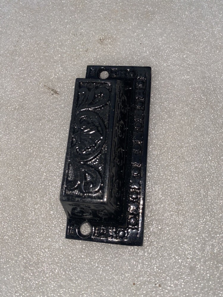 ANTIQUE EastLake Painted Cast Iron Kitchen Cabinet Handle PULLER