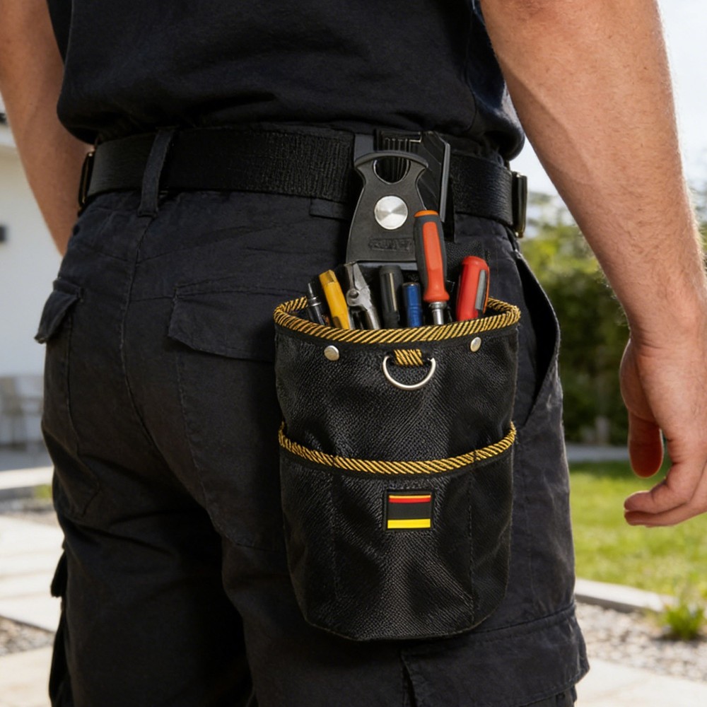 Clip-On Tool Pouch Belt Bag