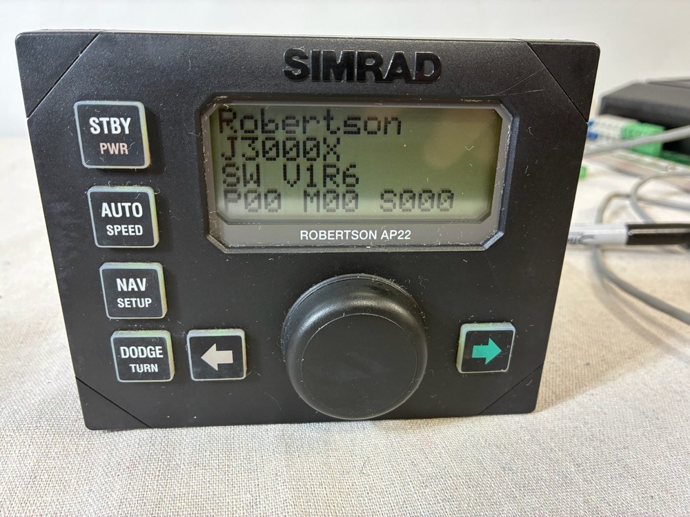 Simrad J3000X Autopilot Course Computer TESTED/WARRANTY!