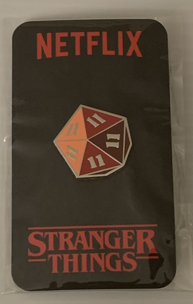 STRANGER THINGS Netflix SDCC Comic Con Lapel Pin
