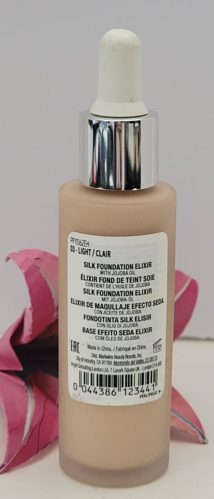 PHYSICIANS FORMULA Organic Wear Silk Foundation Elixir 30 ml/ 1 fl oz 03 LIGHT