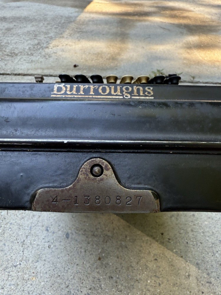 Vintage Burroughs Adding Machine