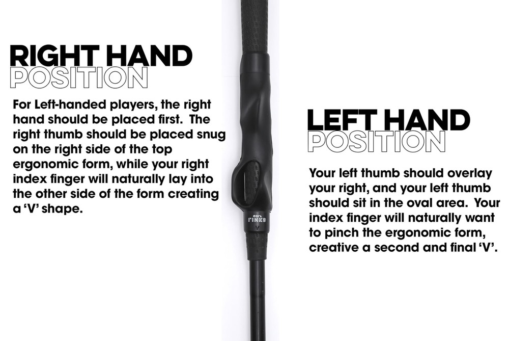 Left-Handed Golf Grip Trainer for Improved Hand Positioning - Swing Aid