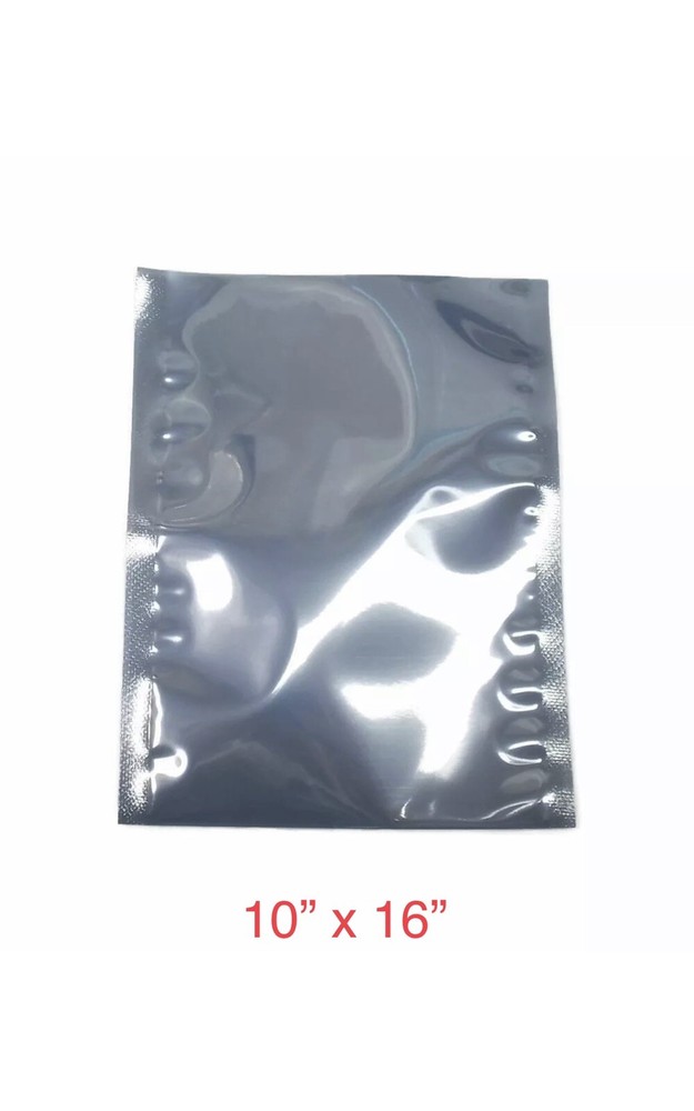 1000 Pcs 10” X 16” Open Top Anti static Shielding Bags